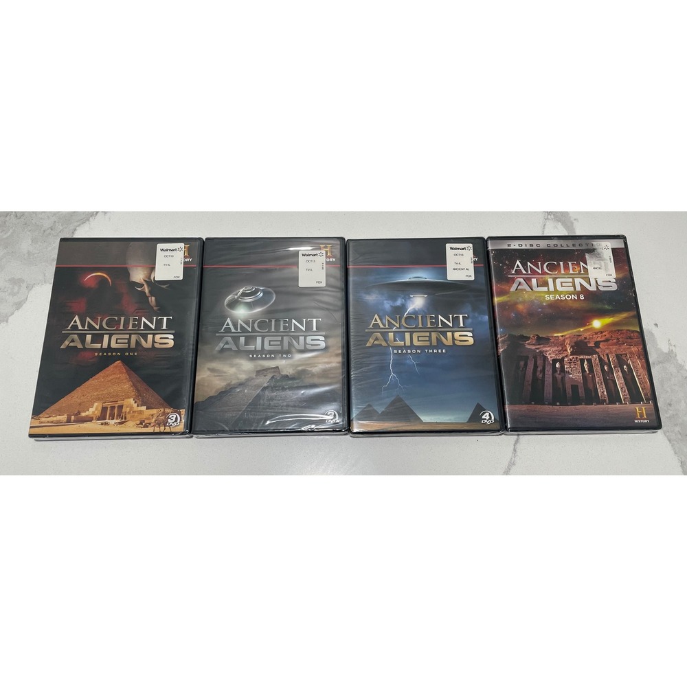 Ancient Aliens DVD Lot Seasons 1 2 3 8 History Channel Documentary New Sealed